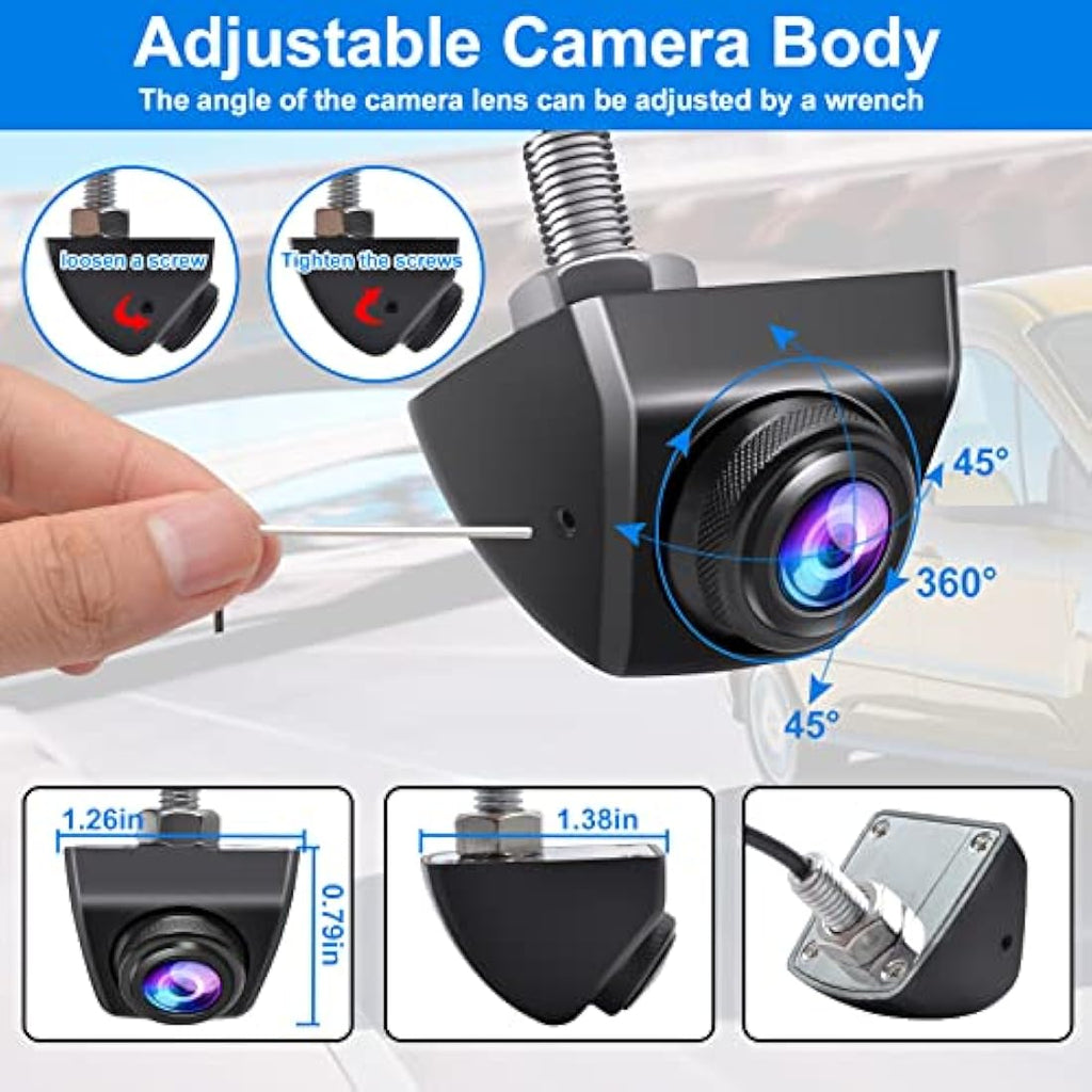 PARKVISION HD Reverse Camera | 140° Wide Angle Metal Rear View Camera