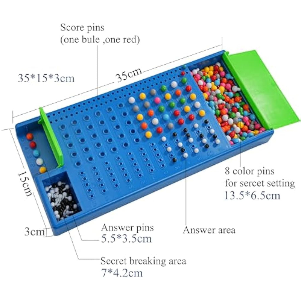 KUNEN Classical Code Cracking Game | Educational Logic Board Game for Kids