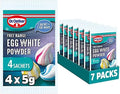 Dr. Oetker Free Range Egg White Powder - 7 Packs of 4 Sachets