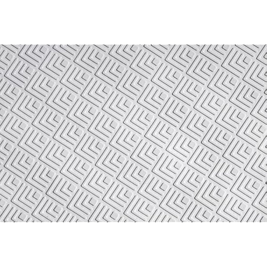 Croydex Rubagrip Square Shower Mat – Non-Slip Natural Rubber, 53x53cm