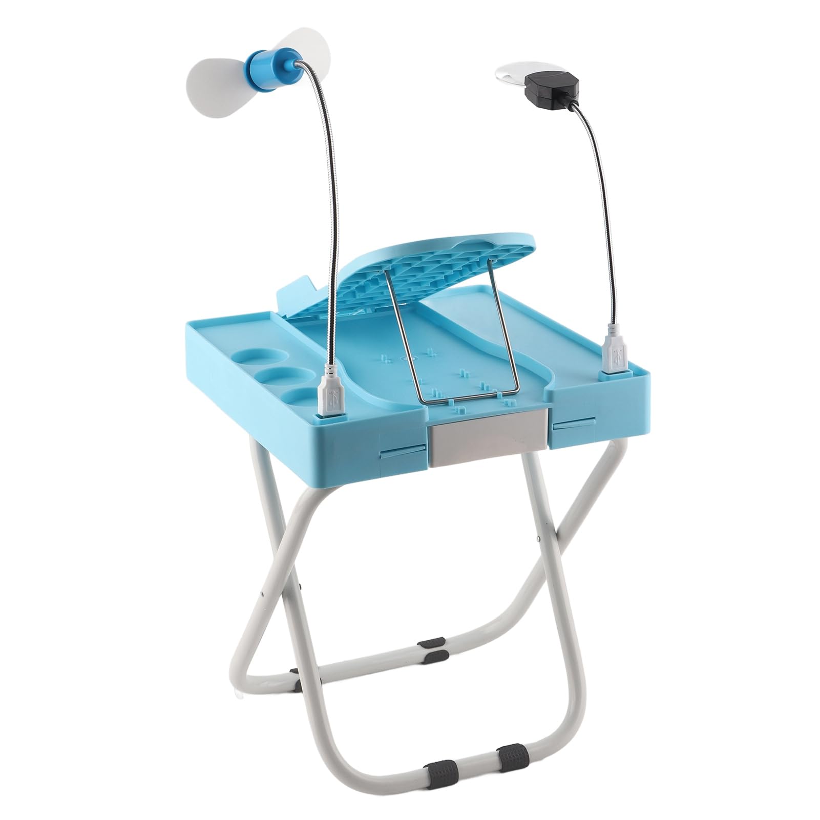 Jolof Store Pedicure Station – Adjustable Foot Rest with LED & Fan