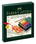 Faber-Castell Polychromos Künstlerfarbstifte – 24er Set im Metalletui