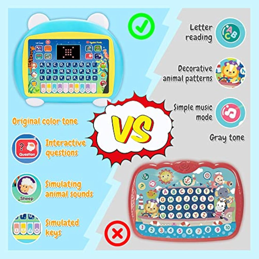 Jolof Store Toddler Learning Tablet – Interactive Educational Toy for Ages 1-4
