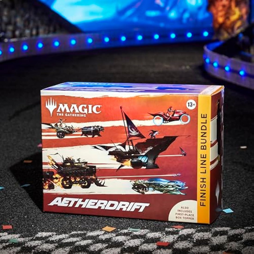 Magic: The Gathering Aetherdrift Finish Line Bundle - 8 Boosters
