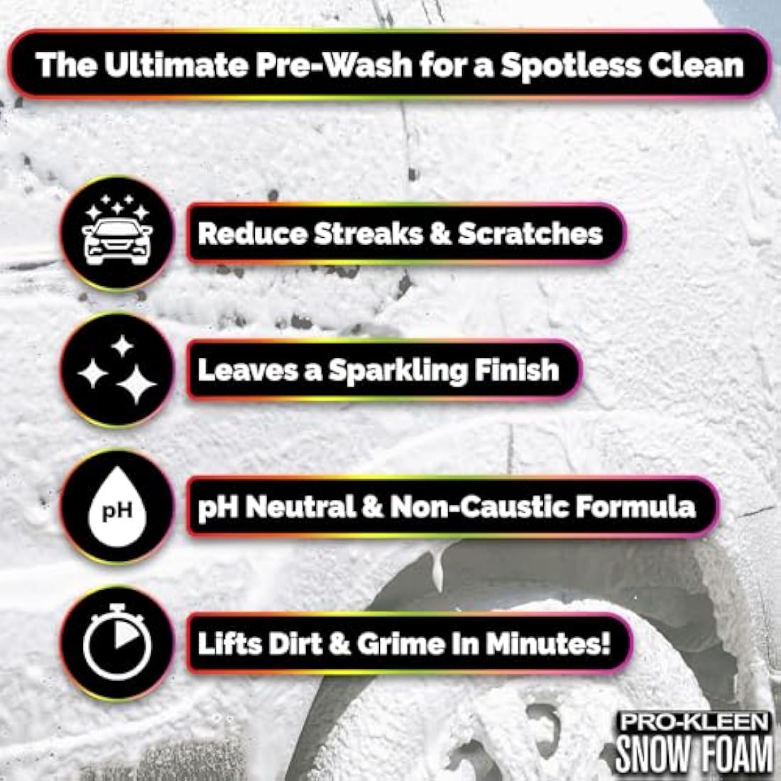 Pro-Kleen Cherry Snow Foam 5L & Karcher K Series Compatible Lance Kit