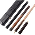 CUESOUL 57" Rosewood 3/4 Snooker Cue Set with Case and Extension