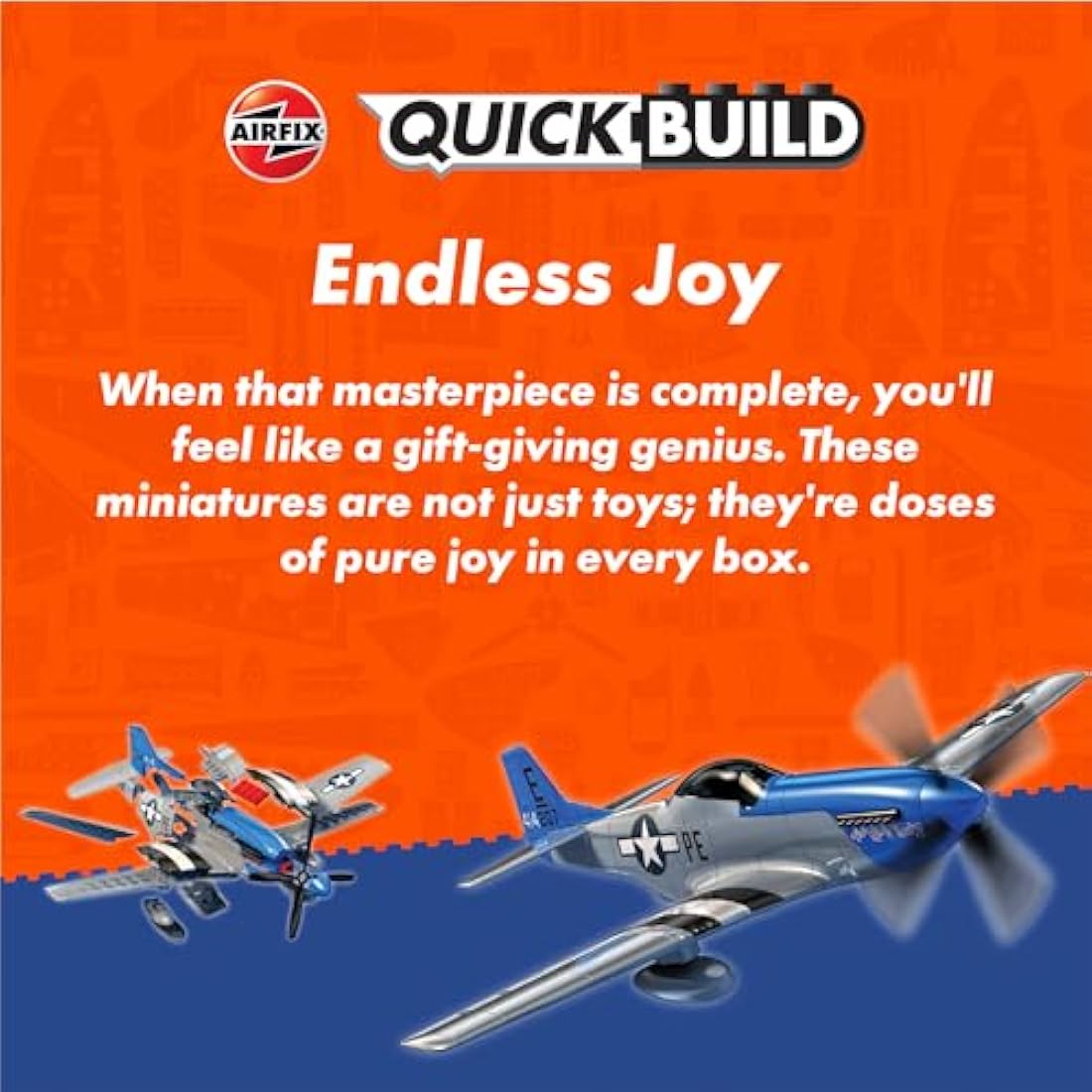 Airfix QUICKBUILD F-35B Lightning II Fighter Jet Model Kit – No Glue