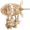 Rolife 3D Wooden Puzzle Airship Model Kit – Steampunk DIY Woodcraft Gift