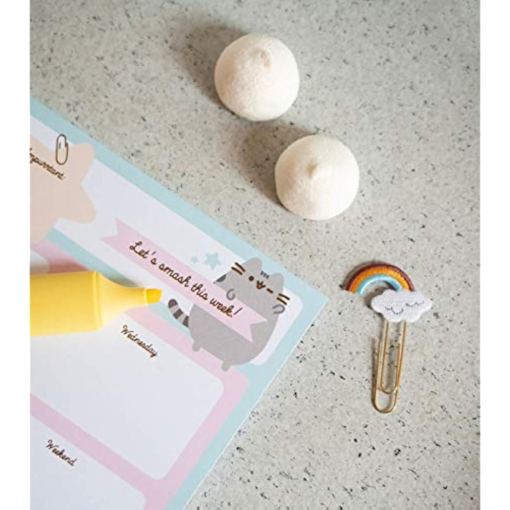 Pusheen Cat Weekly Planner A4 - Grupo Erik Desk Calendar & Notepad