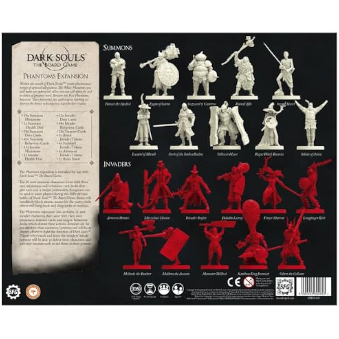 Dark Souls The Board Game: Phantoms Expansion - Miniature Tabletop Game