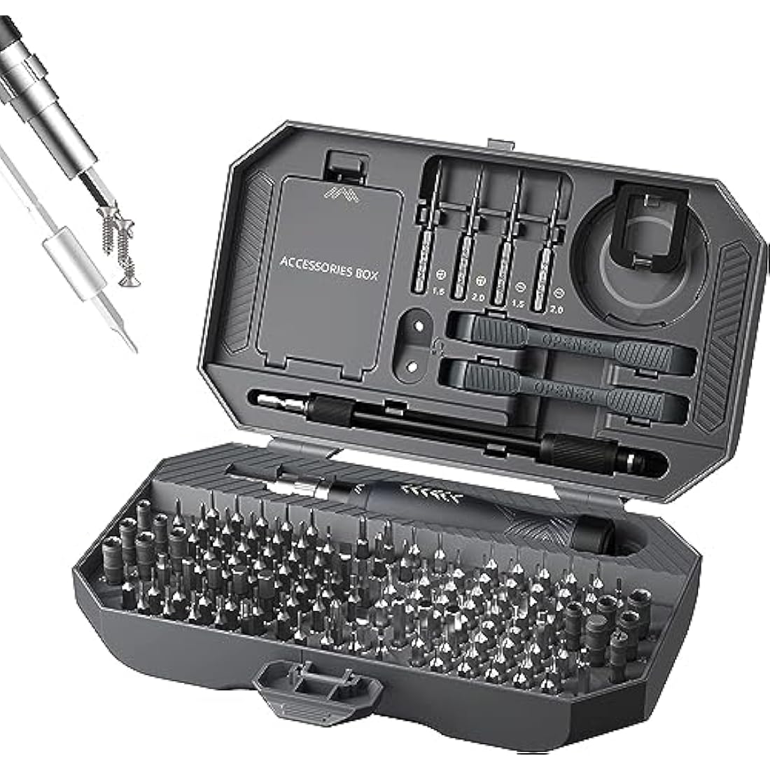 JAKEMY 164-in-1 Precision Screwdriver Set | Professional PC Repair Kit
