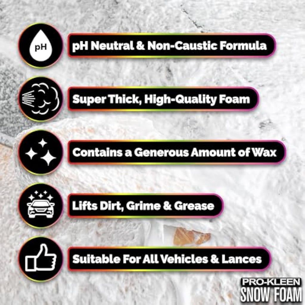 Pro-Kleen Cherry Snow Foam 5L & Karcher K Series Compatible Lance Kit