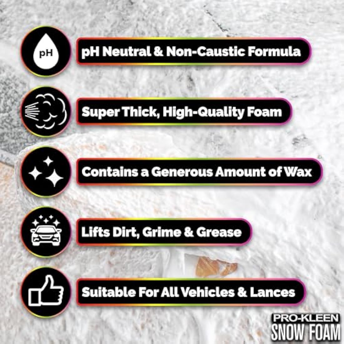 Pro-Kleen Cherry Snow Foam 5L & Karcher K Series Compatible Lance Kit