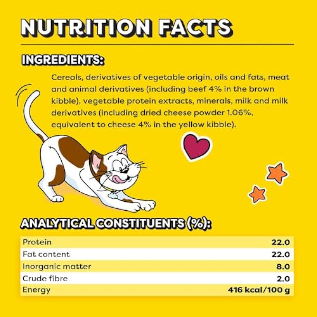 Dreamies Cat Treats – Cheese and Beef Crunchy Snacks, 8 x 60g Pouches