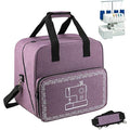 Coopay Overlocker Machine Bag – Large Waterproof Travel Carry Case, Purple