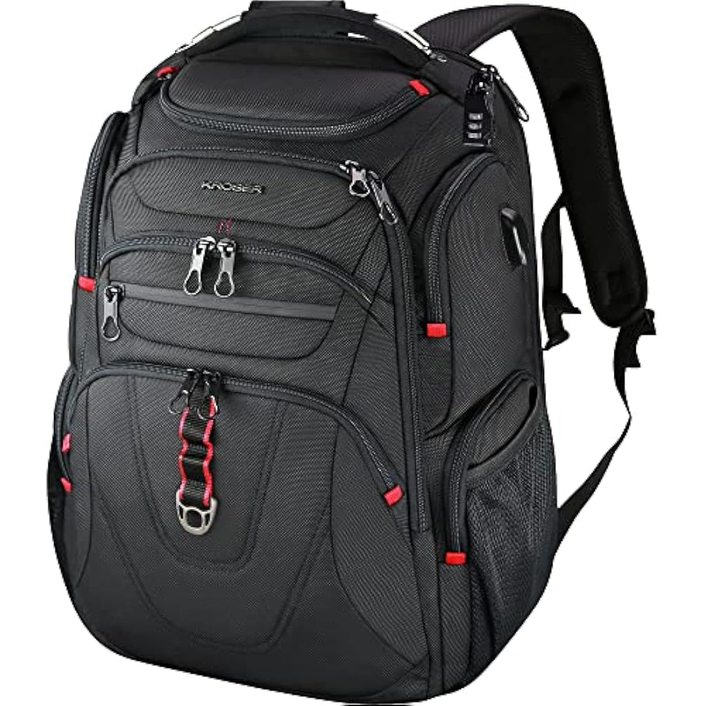KROSER 17.3 Inch Laptop Backpack – TSA Travel Bag with RFID & USB Port