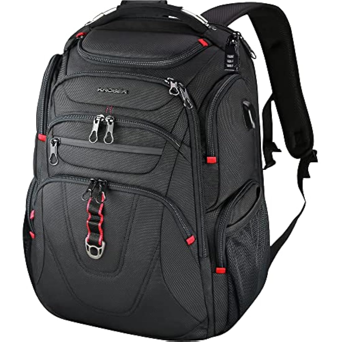 KROSER 17.3 Inch Laptop Backpack – TSA Travel Bag with RFID & USB Port