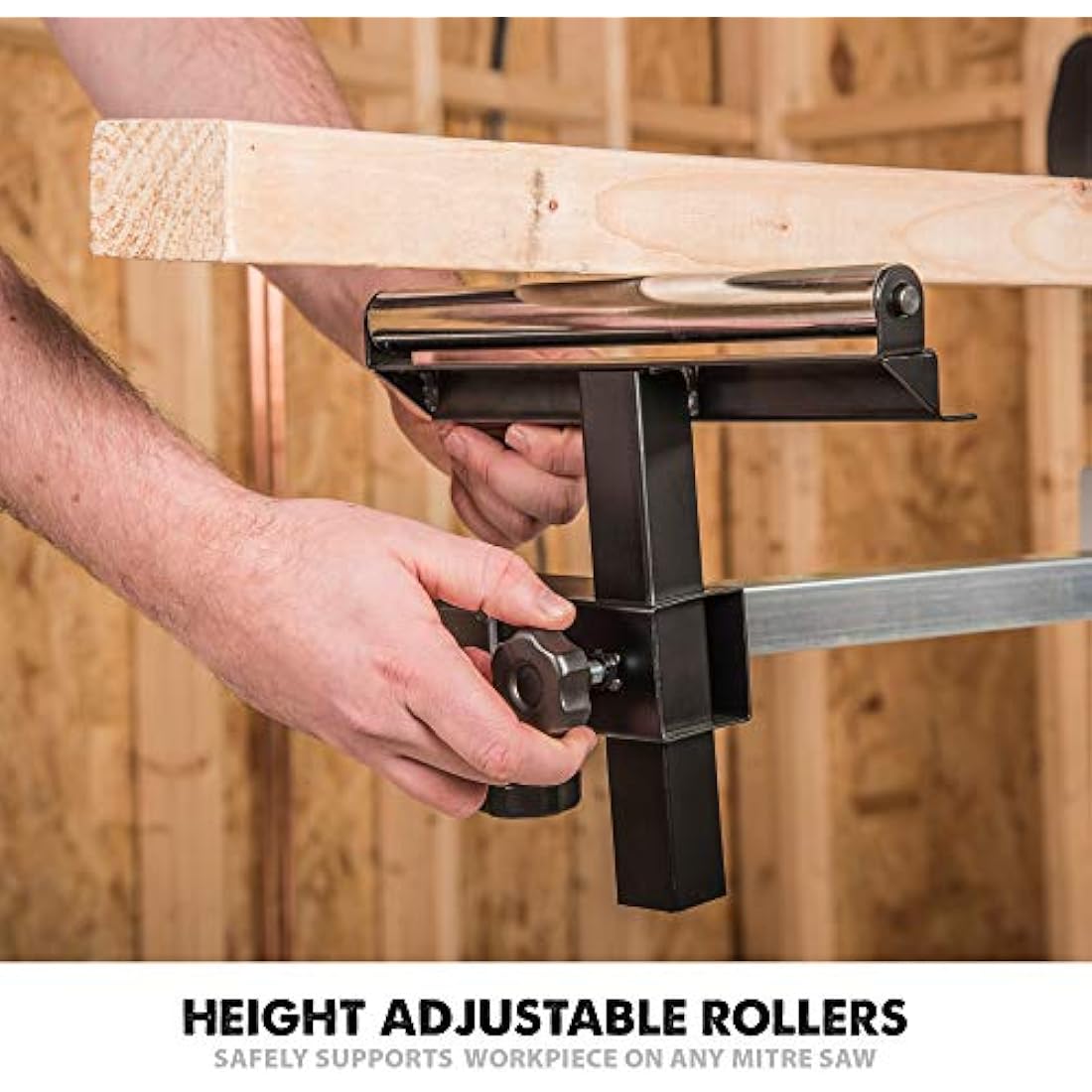 Evolution EVOMS1 Universal Mitre Saw Stand | Folding Compact Support