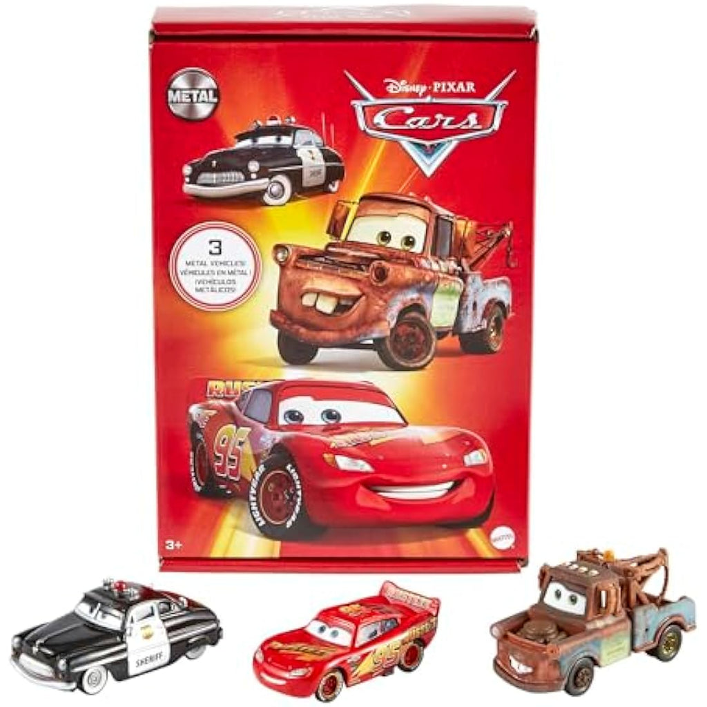 Disney Pixar Cars Radiator Springs 3-Pack Die-Cast Toy Cars by Mattel