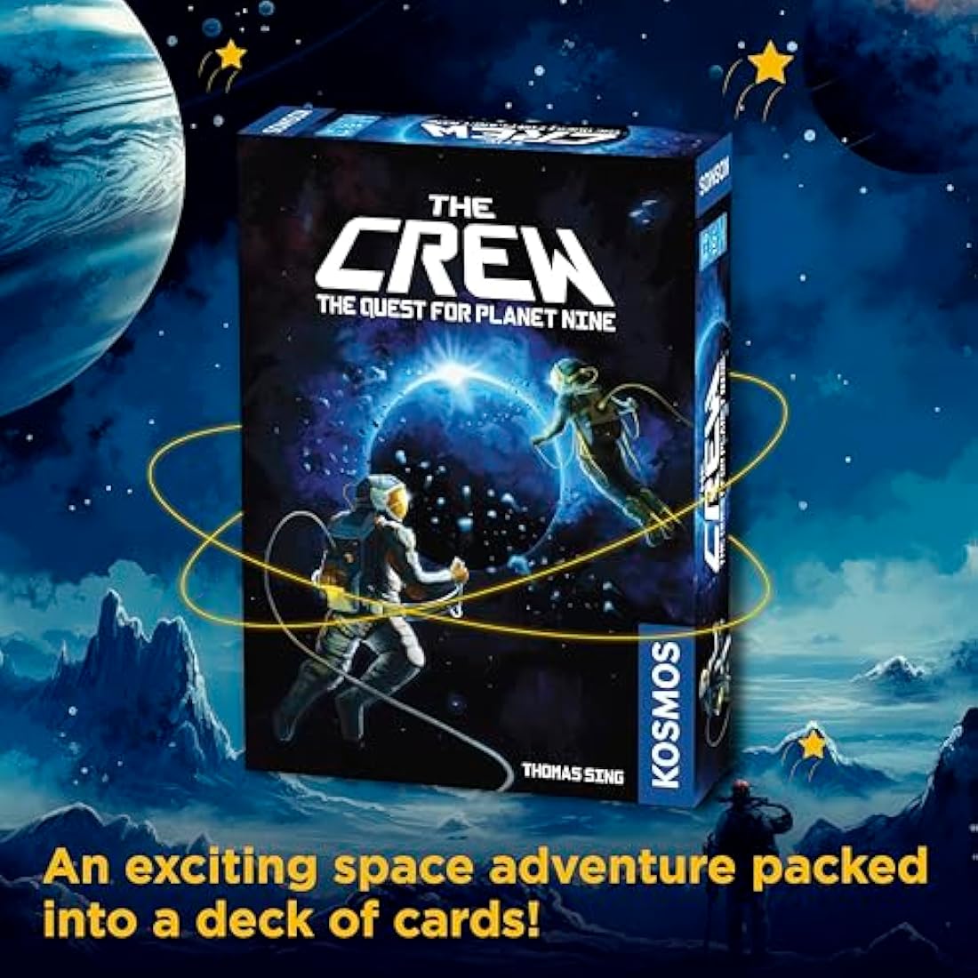 The Crew: The Quest For Planet Nine | Cooperative Trick-Taking Card Game