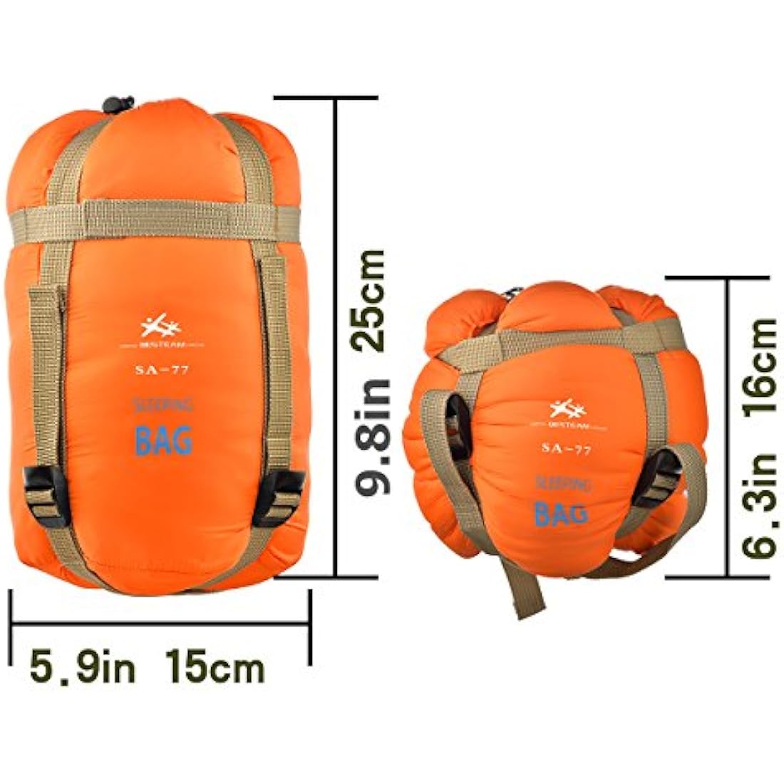Agemore Lightweight Envelope Sleeping Bag – Ultra-light Camping Gear