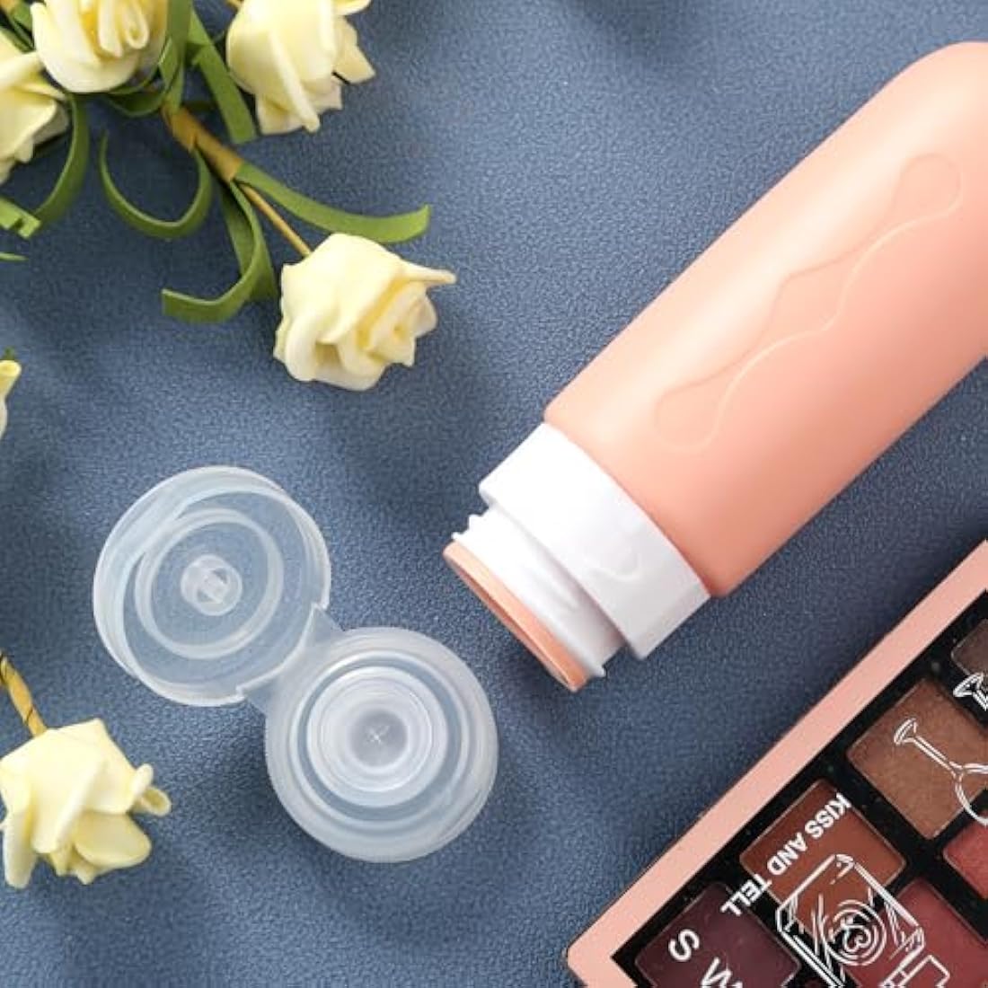 Gemice Silicone Travel Bottles | 4 Pack Leakproof TSA Approved Containers