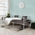 Metal Day Bed Frame | 90x190cm Single Sofa Bed - White