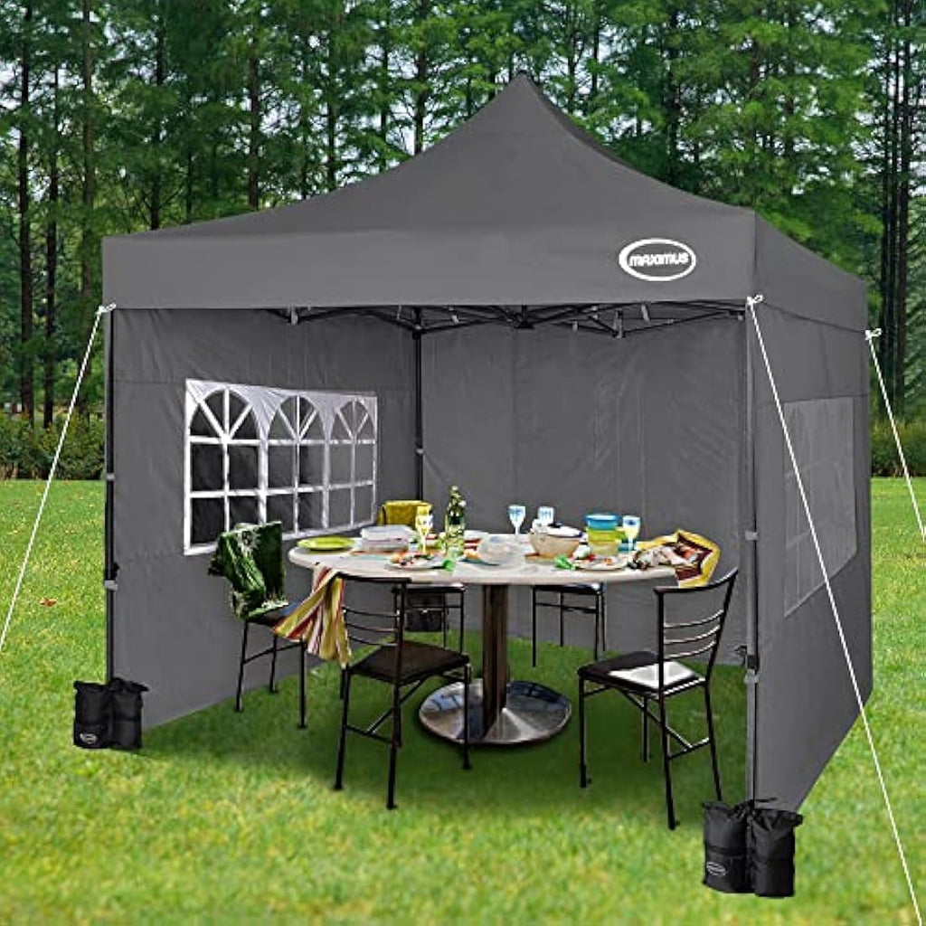 Jolof Store 3x3m Heavy Duty Pop Up Gazebo | Waterproof Market Stall - Grey
