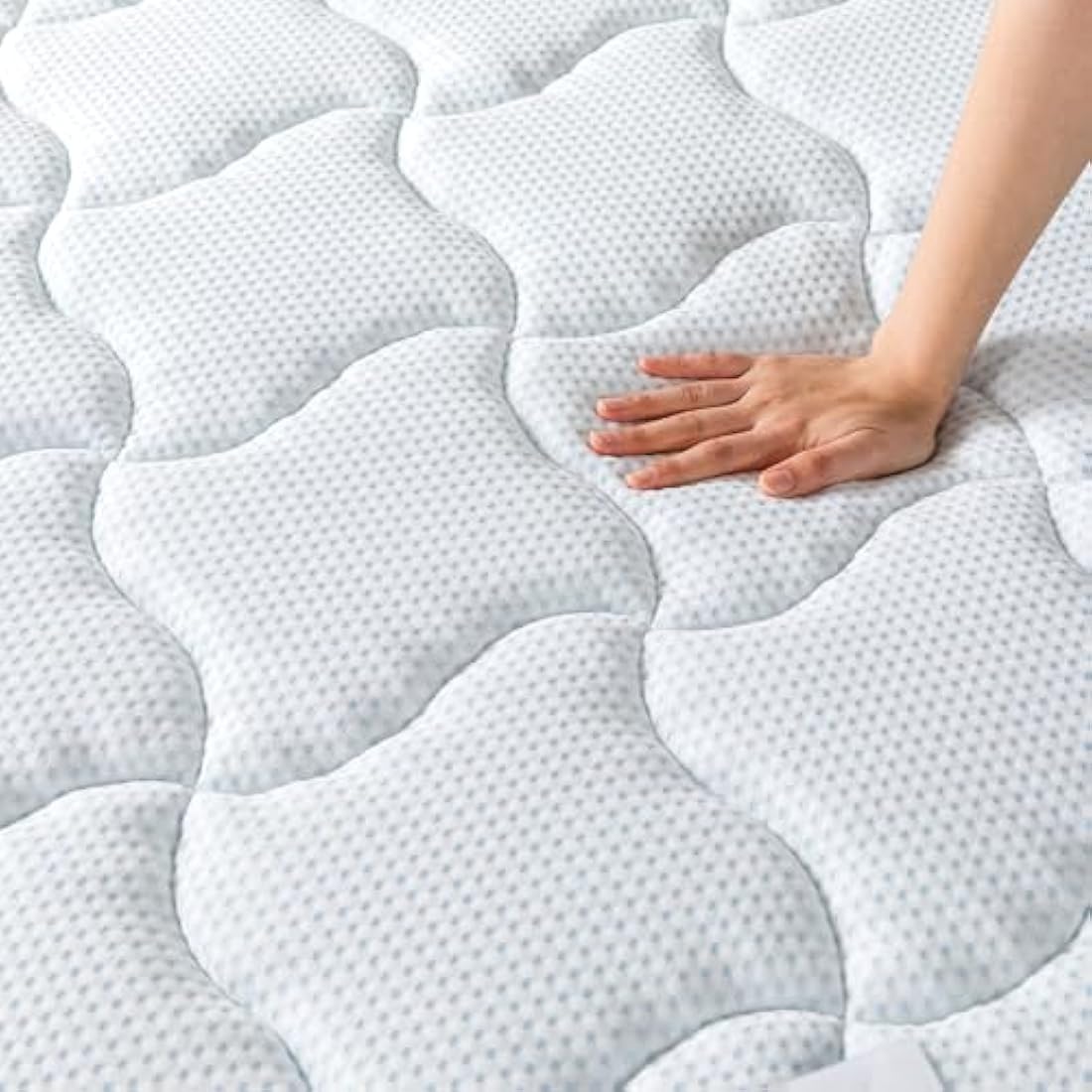 Zinus Single Pocket Spring Mattress – 25cm Medium Firm Tight Top