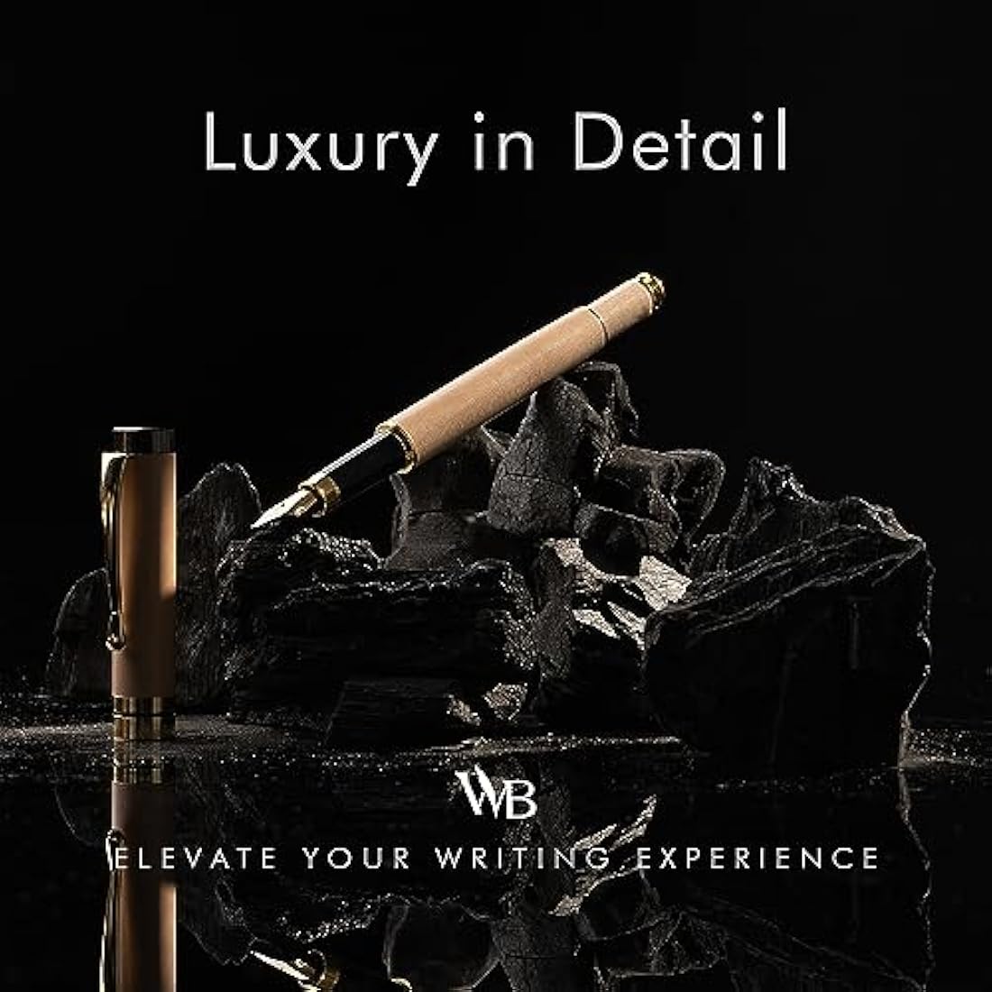 Wordsworth & Black Maple Wood Fountain Pen Set - Extra Fine Nib