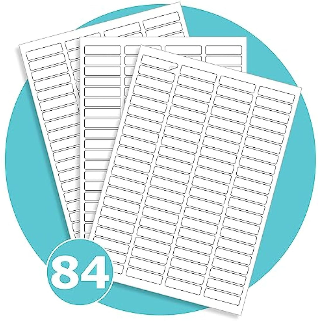 Triplast A4 Printer Labels | 84 Per Sheet | 4200 White Easy Peel Stickers