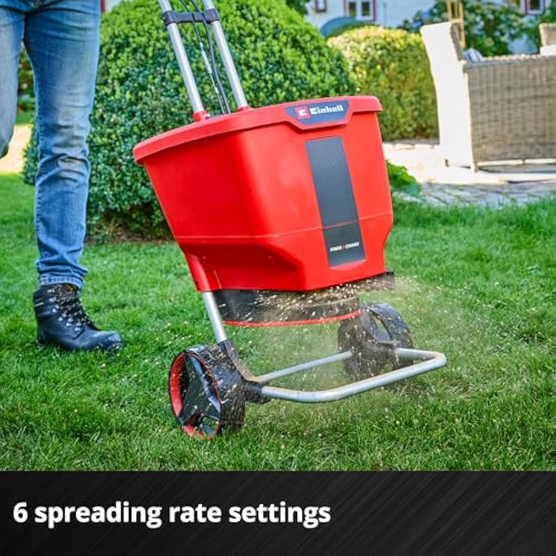 Einhell Power X-Change 22L Cordless Spreader – Variable Speed GE-SR 18/22