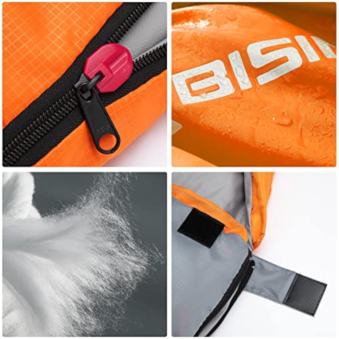 BISINNA Sleeping Bag with Pillow – 4 Season Waterproof Camping Gear