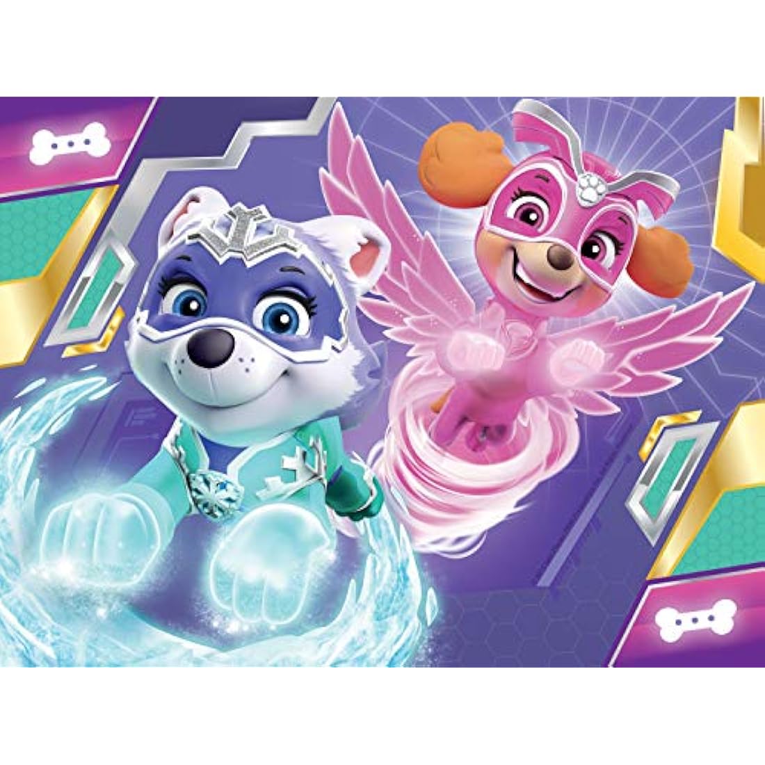 Ravensburger Paw Patrol Mighty Pups 4-in-1 Jigsaw Puzzles for Kids