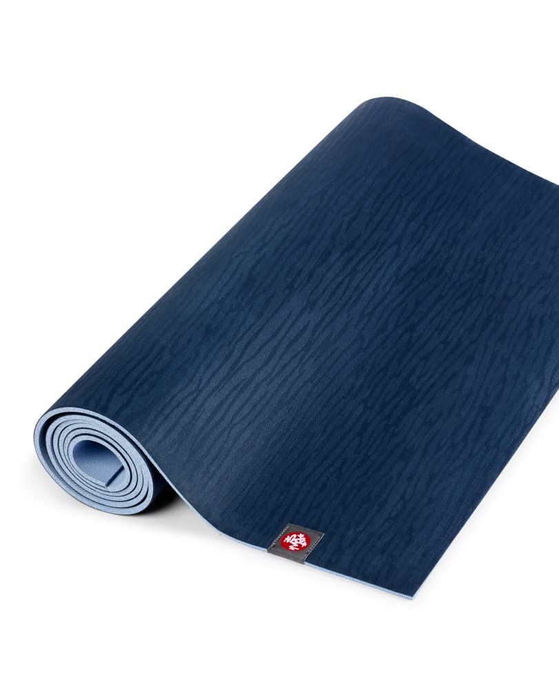 Manduka eKO Natural Rubber Yoga Mat – Midnight Blue, 5mm (200cm)