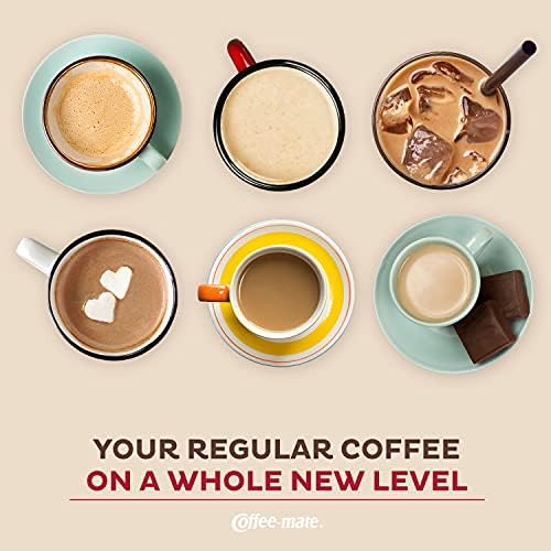 Nestle Coffee Mate Hazelnut Creamer - Imported Coffee Enhancer 425g