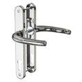 Bwintech Polished Chrome UPVC Door Handle Set | 92mm Backset | 304 Steel