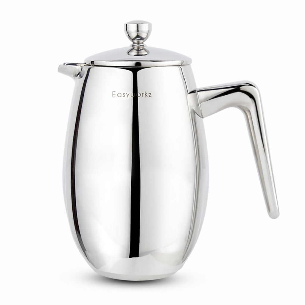 Easyworkz Nando French Press – 1000ml Insulated Stainless Steel Maker