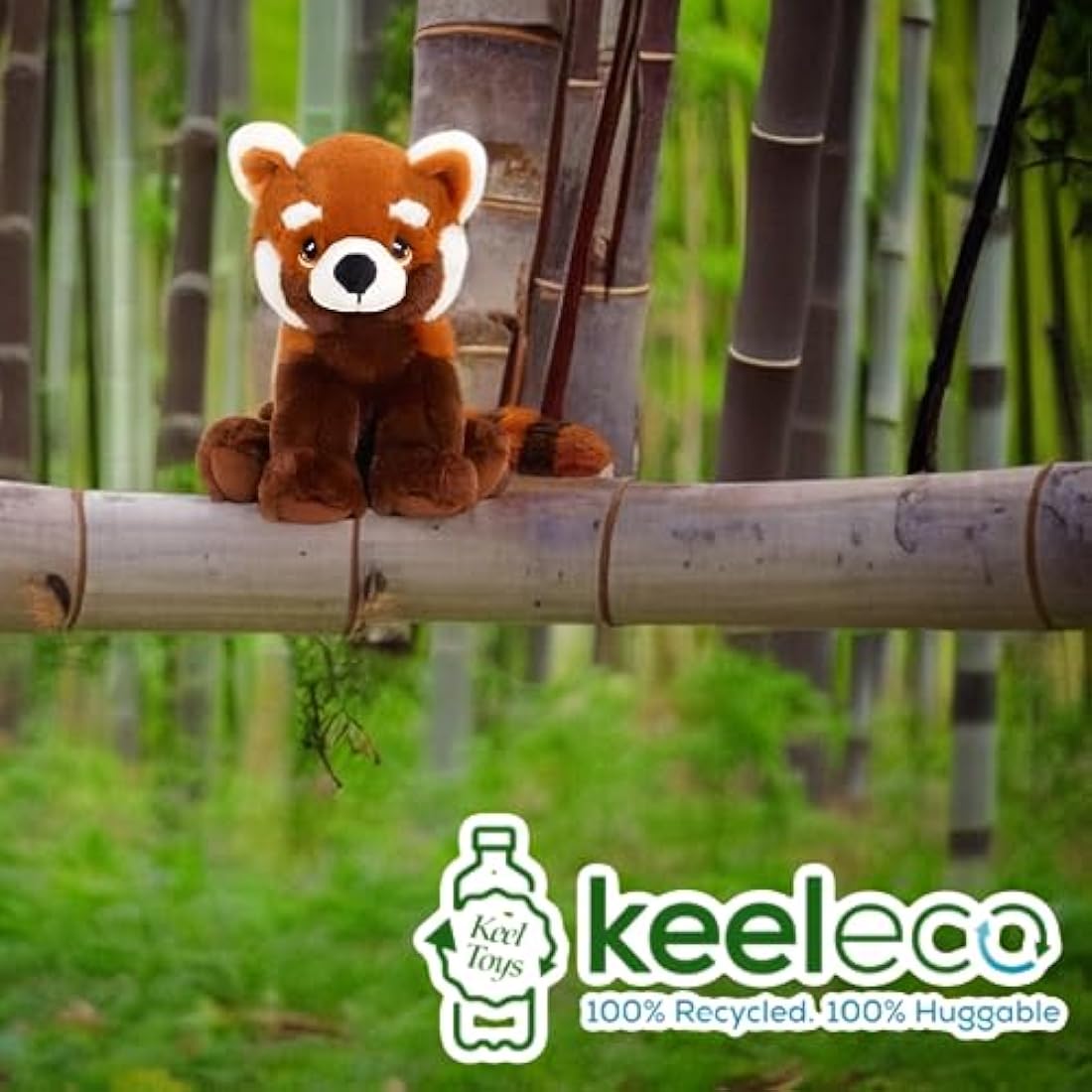 Deluxe Paws Red Panda Plush – 100% Recycled Eco-Friendly Soft Toy