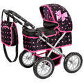 Kinderplay Doll Pram – Toy Stroller with Adjustable Handle (KP0261R)