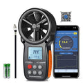 LYCEBELL Handheld Digital Anemometer | Bluetooth Wind Speed Meter with APP