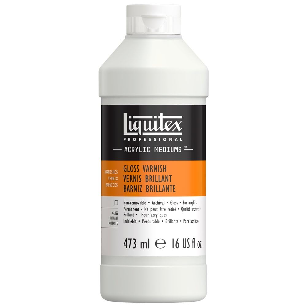 Liquitex Professional Gloss Varnish – 473 ml Acrylic Painting Finish