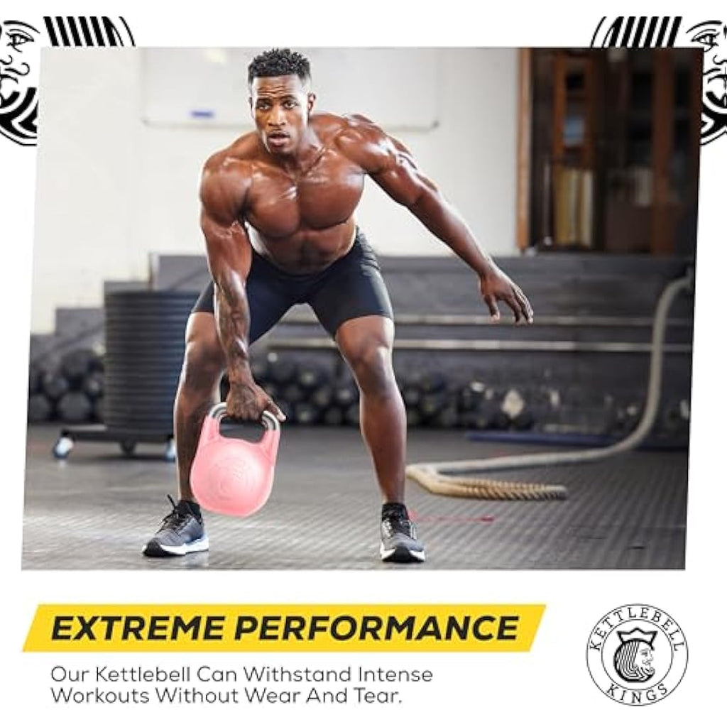 Competition Iron Kettlebell – 18lb Ergonomic Weight