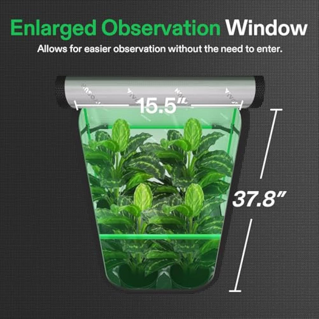 VIVOSUN PRO Grow Tent | 90x90x180cm Reflective Mylar with 22mm Poles