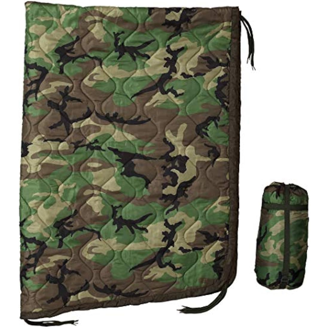 USGI Industries Military Woobie Blanket – Insulated Nylon Poncho Liner