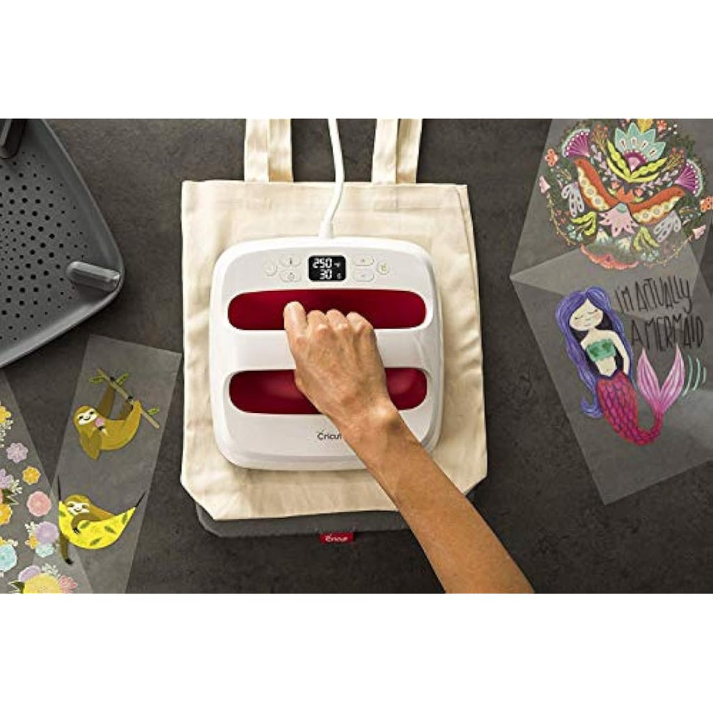 Cricut EasyPress 2 Heat Press - 12" x 10" for HTV & Sublimation - Raspberry