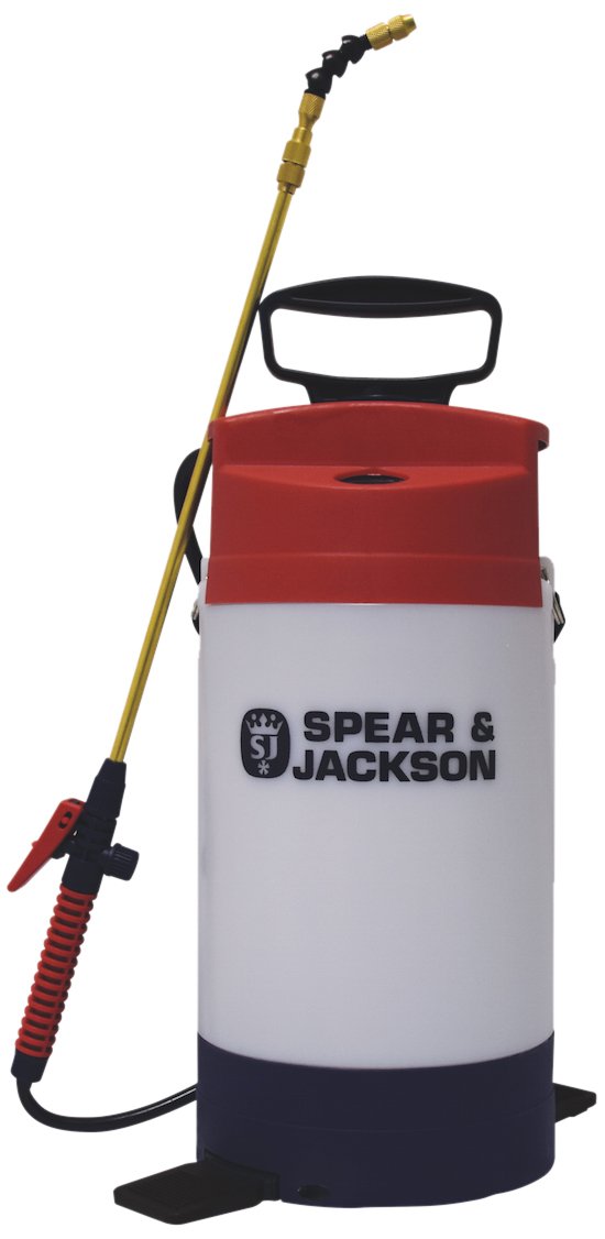 Spear & Jackson 5L Pressure Sprayer – Chemical & Wood Stain Pump