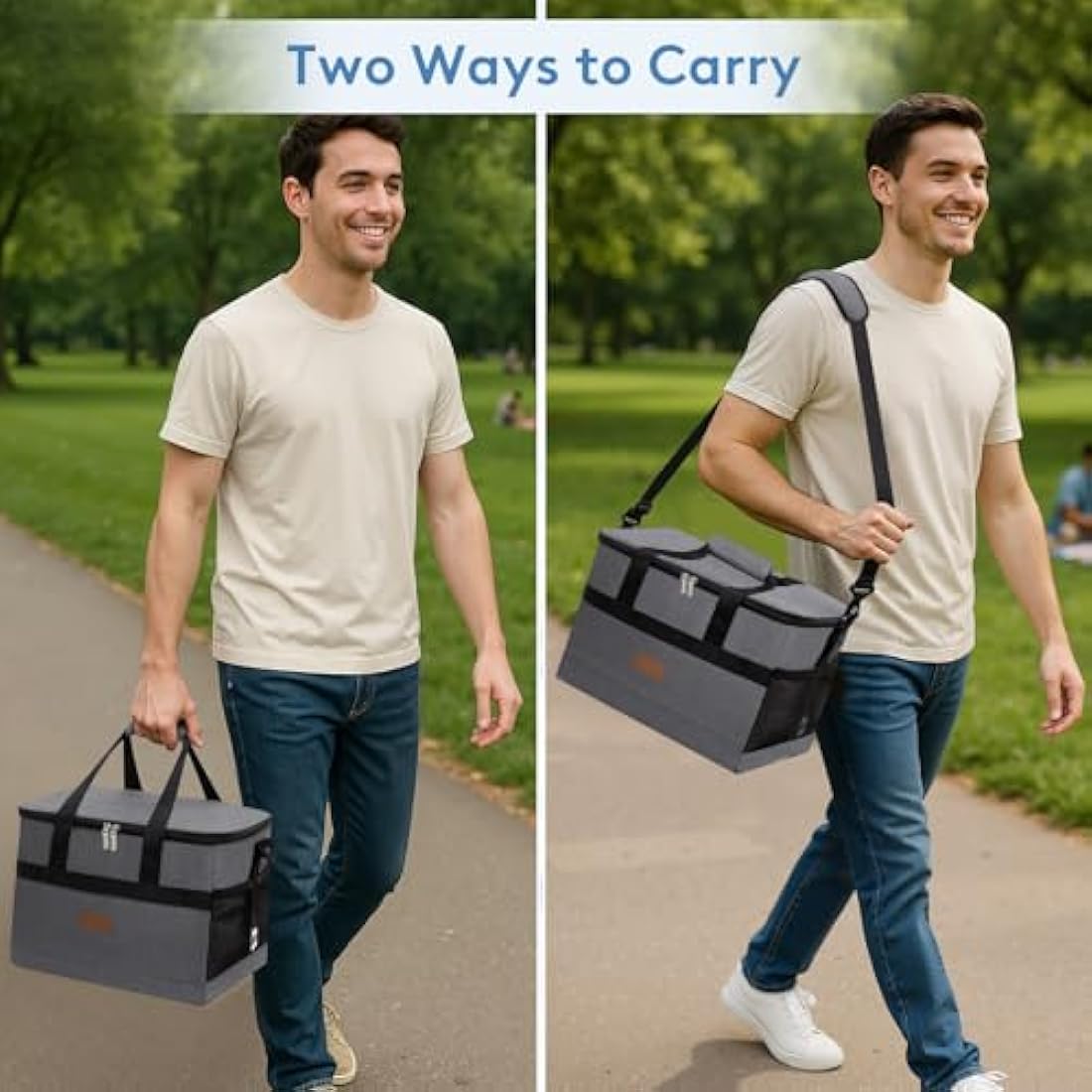 Jolof Store 30L Soft Cooler Bag – Large Insulated Picnic Lunch Box