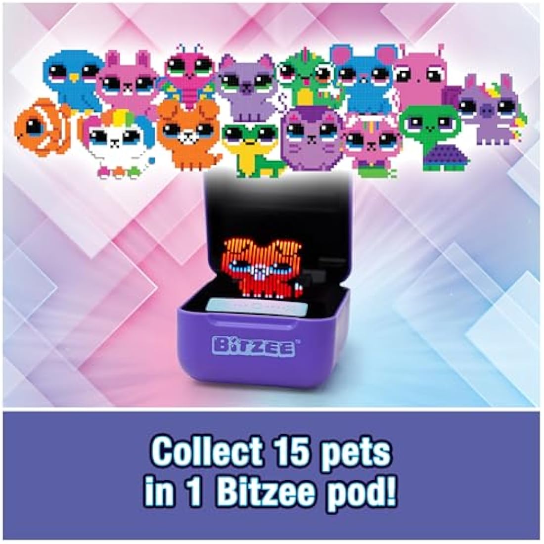 Bitzee Interactive Digital Pet - Virtual Electronic Toy with 15 Animals