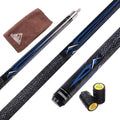 CUESOUL 58 Inch Maple Billiard Pool Cue | 19oz 1/2 Jointed Stick